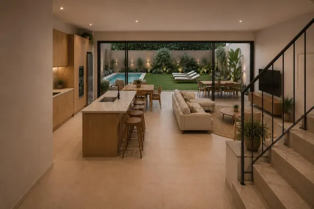 Exclusiva casa de nueva construcción con jardín y piscina en - foto 2