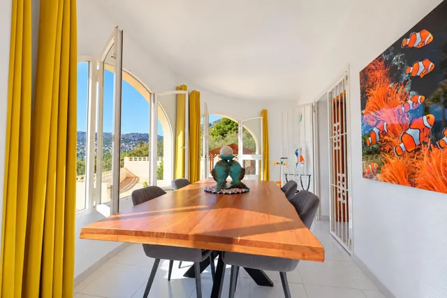 Villa con piscina, orientación sur y vistas al mar y montaña en Calpe — 8