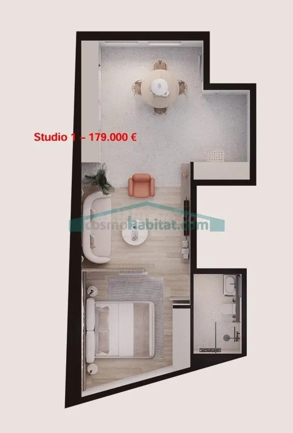 Elegante estudio en Benidorm – Ubicación privilegiada cerca  - foto 5