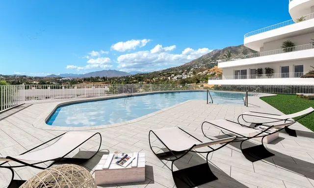 Fuengirola - Los Pacos - Obra Nueva pisos 2 y 3 dormitorios con 2 Garajes, Trastero, 2 Piscinas — 9