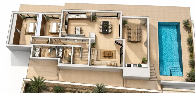 Villa 5 habitaciones 320m² en venta - Puerto — 7
