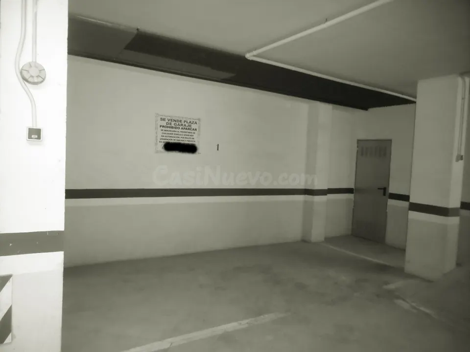Se vende plaza de garaje en zona centro por 3000 euros