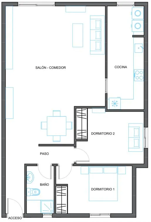 Apartamento 2 habitaciones 112m² en venta - Urbanizaciones — 36