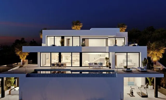 VILLA MODERNA DE OBRA NUEVA EN CUMBRES DEL SOL — 6