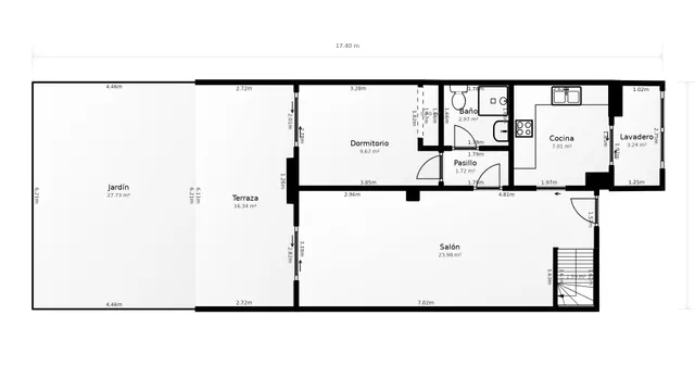REF: 01525 ADOSADO BONALBA GOLF — 49