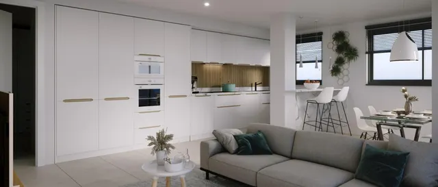 MODERNO RESIDENCIAL CON PISCINA, GIMNASIO Y ZONAS DE RELAX. — 3