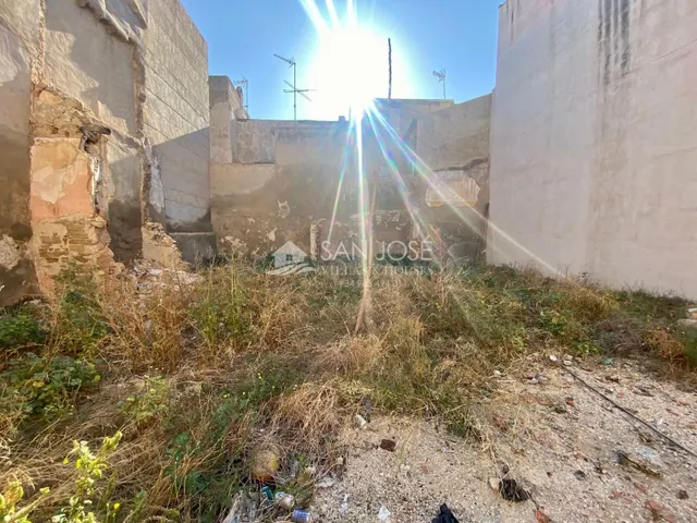 VENTA DE SOLAR URBANO EN ASPE, ZONA CENTRO