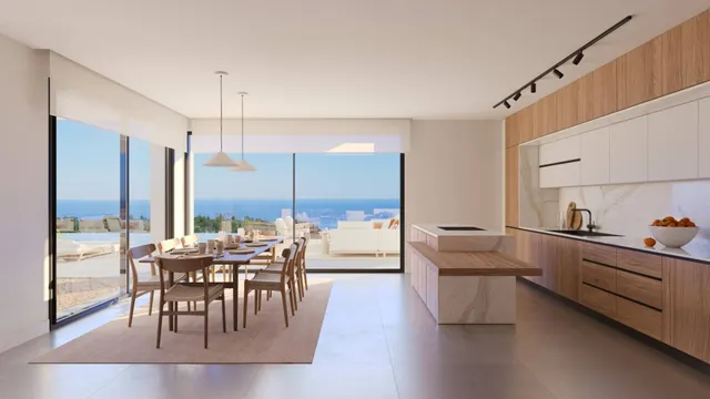 Villa nueva con espectaculares vistas al mar en venta en Benissa, Costa Blanca — 5