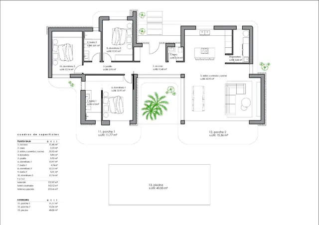 Villa 3 habitaciones 163m² en venta - Comunidad valenciana — 25