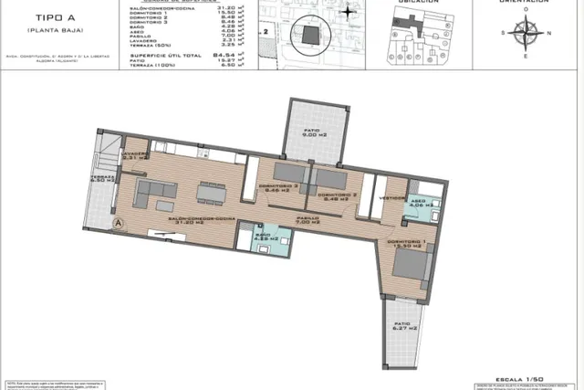 Apartamento 1 habitación 53m² en venta - Pueblo 3 — 14