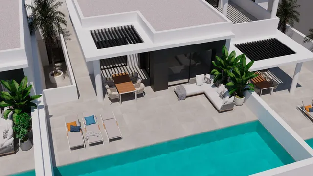 Moderna villa de lujo con 4 dormitorios y piscina privada con vistas a la montaña en Ciudad Quesada(Alicante) — 41