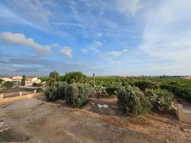 Espectacular finca rústica con proyecto de construcción y licencia en Los Montesinos — 18