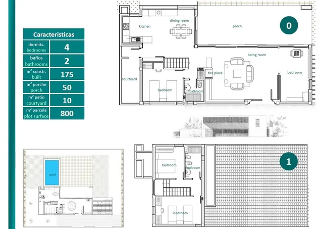 Elegantes villas independientes con piscina privada en Peraleja Golf Resort - Costa Cálida — 16