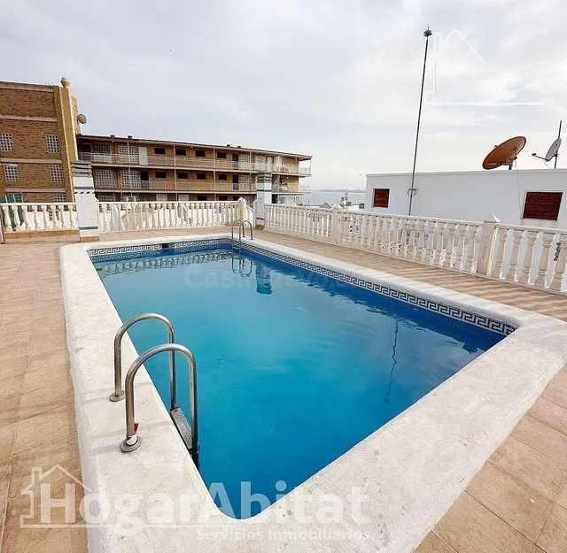 ¡VISTAS AL MAR! REFORMADO EN RESIDENCIAL CON PISCINA Y BALCÓN, EN LA PLAYA DEL CURA — 4