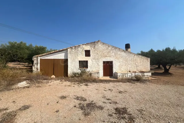 Finca rústica con caseta y almacén en El Perello