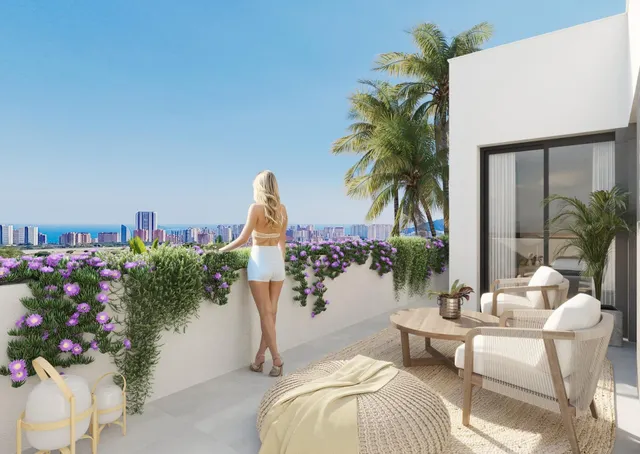 Villa de 5 dormitorios con piscina privada y sótano a la venta en Finestrat — 2