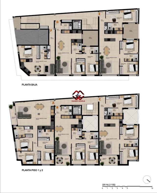 Apartamentos de nueva construcción en venta en Catral, Alicante, con piscina en la azotea — 8