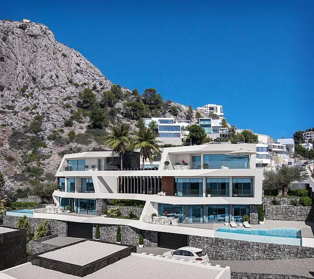 Nuevo proyecto de 4 villas de lujo de estilo moderno con vistas al mar y piscina privada. — 15