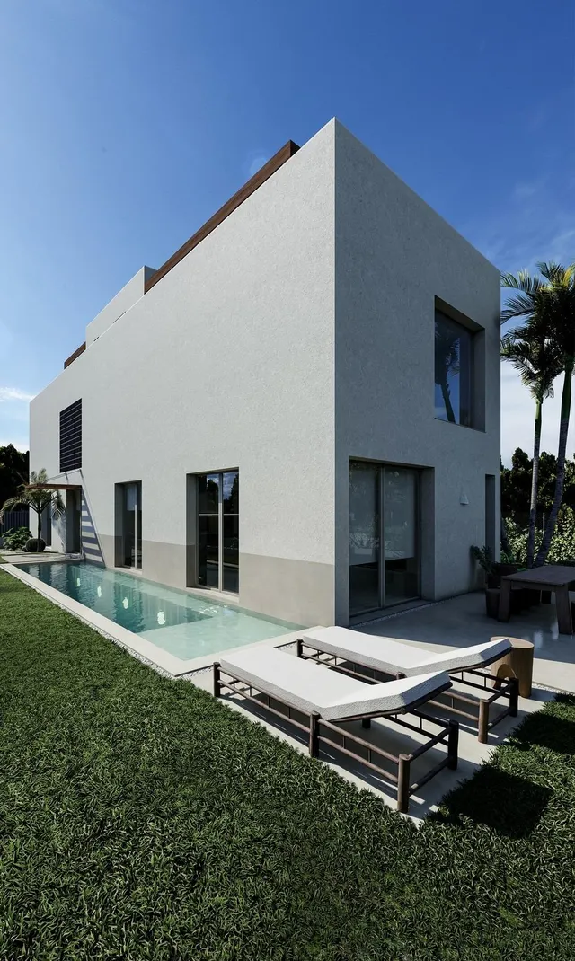 Villa de lujo de 3 dormitorios a pocos pasos de la playa en Oliva Nova Golf — 18