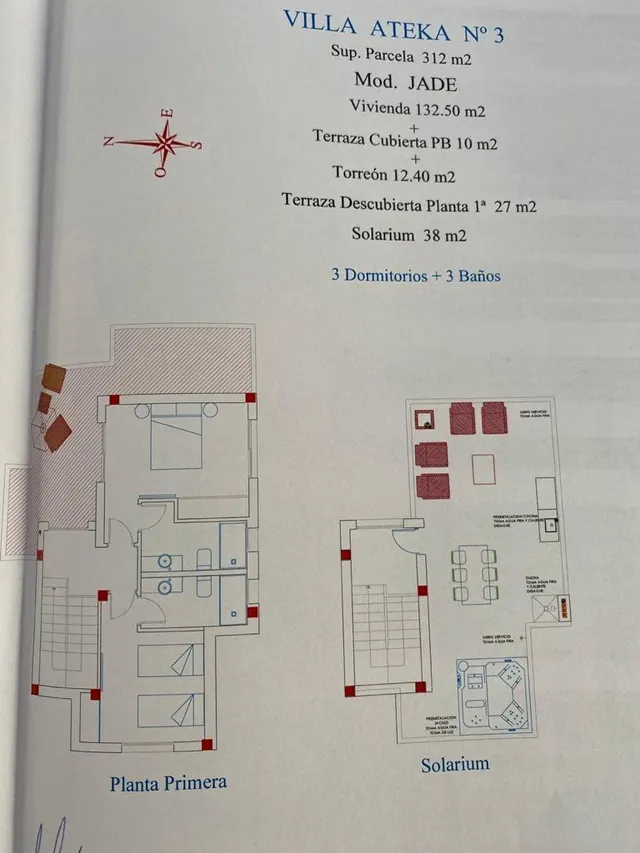 GRAN VILLA DE IJO EN CIUDAD QUESADA,3 HAB, 3 BAÑOS — 19