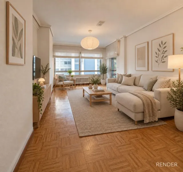 Piso de 4 habitaciones con garaje y trastero, Vigo. Ref. P47