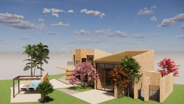 Villa de lujo mediterráneo con piscina y vistas en Na Moreia