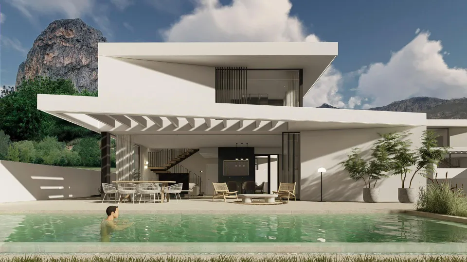 Fantásticas villas de lujo de obra nueva Polop! www.euroloix.com