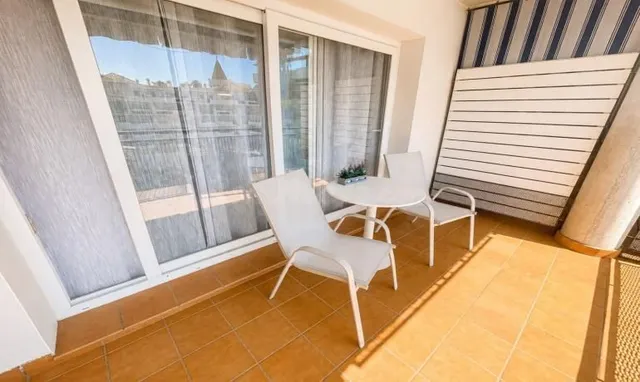 Apartamento con piscina, amplia terraza y parking en Santa M - foto 4