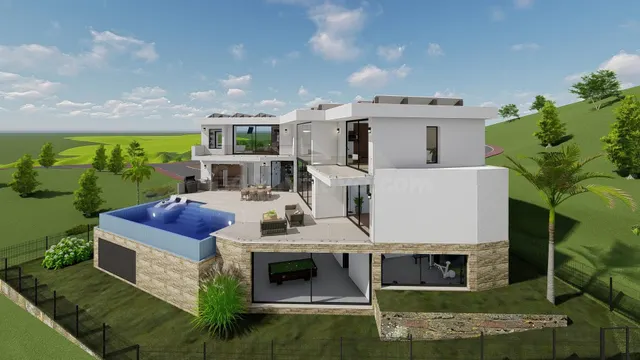 Majestuosa villa moderna en Mijas: lujo excepcional con vist - foto 2