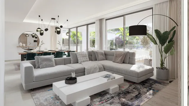 Calahonda, Obra Nueva - Villa 4 Dormitorios, Garaje, Jardín y Piscina Privada — 6