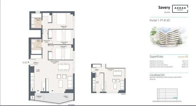 Apartamento 3 habitaciones 104m² en venta - Ensanche-Diputación — 20