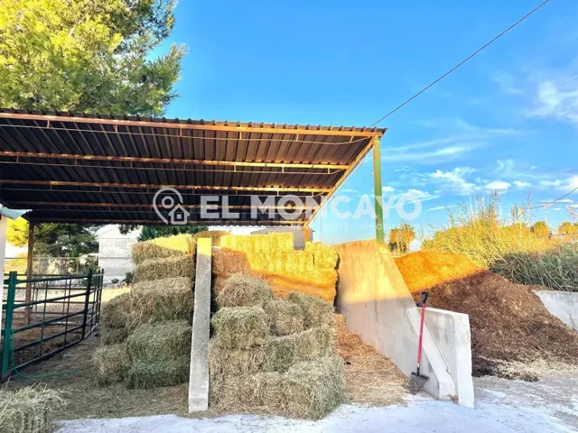 Fantástica finca rústica con piscina privada e instalaciones para caballos junto al Parc Natural del Fond en Dolores, Alicante — 10