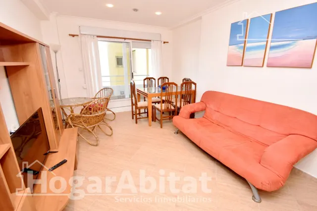 Vistas al mar en primera línea y terraza en este luminoso apartamento exterior en la playa del Mareny Blau — 5