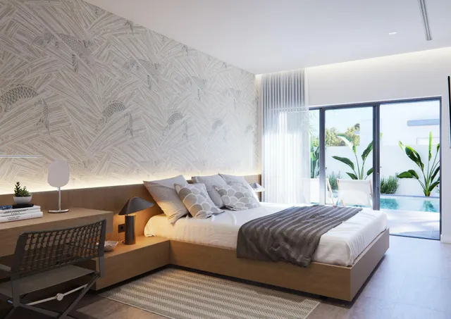 Villa de una planta con 3 dormitorios y piscina privada en San Javier — 8