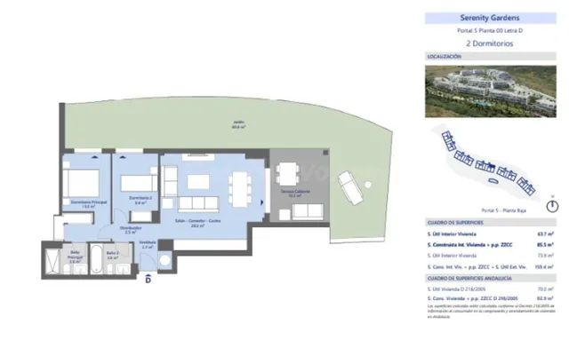 Apartamento 2 habitaciones 108m² en venta - La Galera — 18