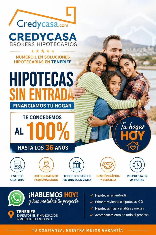 ARONA – las Rosas  | PISO 2 habitaciones CON GARAJE Y LAVADERO- Venta- ENTRADA DESDE 17.000 € | HIPOTECA desde 890 €/MES — 13