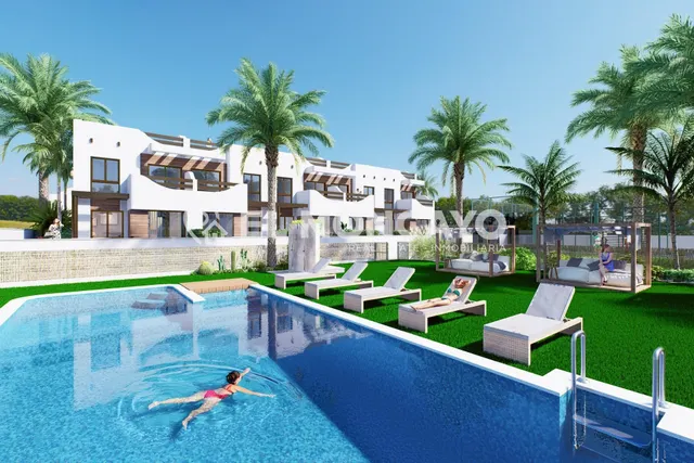 FANTASTICOS BUNGALOWS DE OBRA NUEVA EN TORRE LA HORADADA, AL