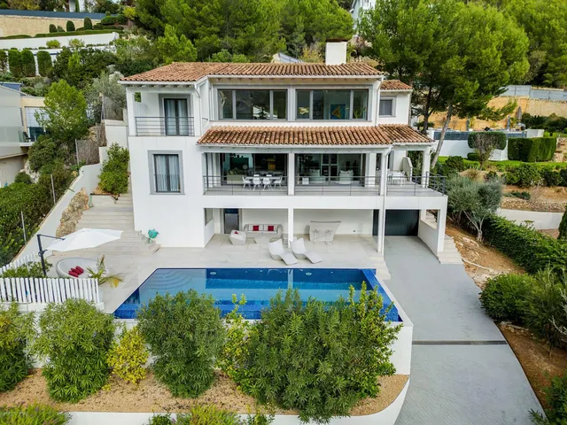 Exclusiva Villa de Diseño SON VIDA con impresionantes vista mar y a Palma — 34
