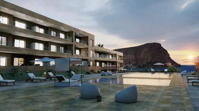 Apartamento ATICO - 2 dormitorios con terraza - La Tejita