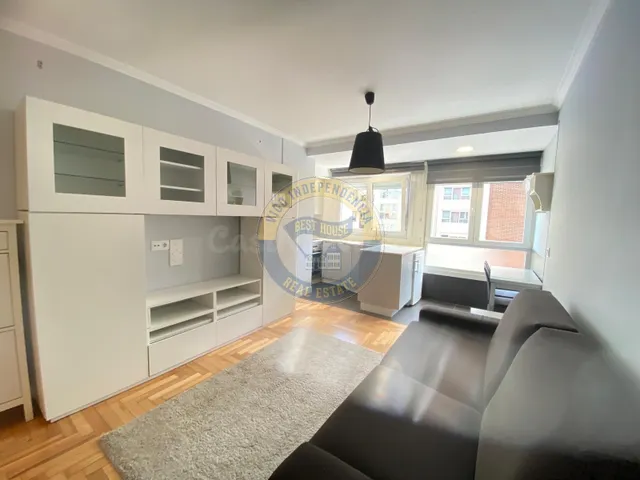 CÉNTRICO ESTUDIO AMUEBLADO DE 43 M2 CON TRASTERO. SÓLO SE PAGA LUZ — 2