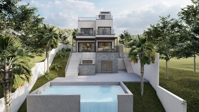 Parcela con proyecto en Mijas Costa para construir chalet
