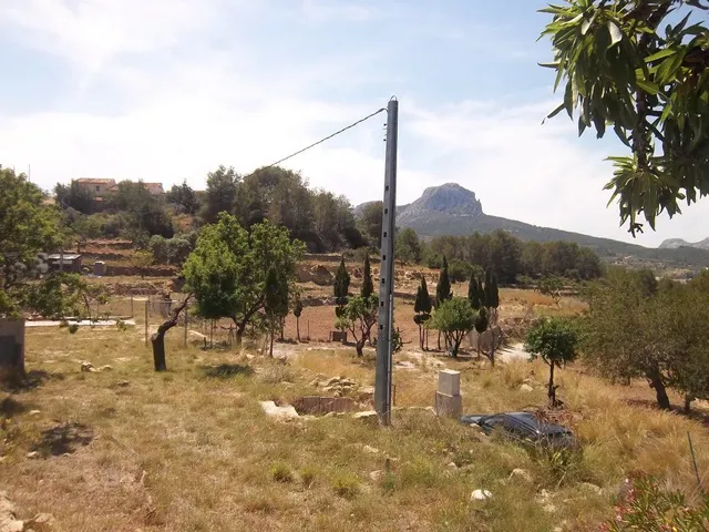 Parcela en Benissa partida Viniyent — 13