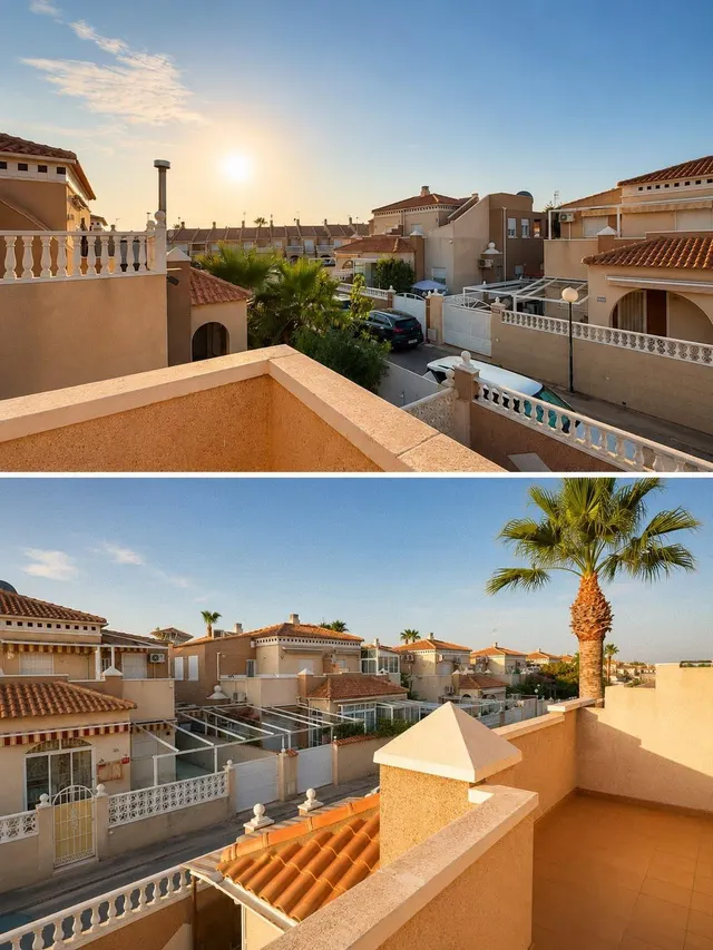 FANTASTICO CHALET ADOSADO CON PISCINA COMUNITARIA, IDEAL PARA VIVIR TODO EL AÑO — 7