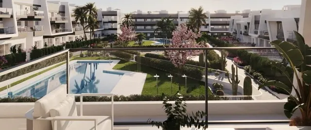 URBANIZACION DE DISEÑO CON BUENAS PISCINAS Y TERRAZAS — 34
