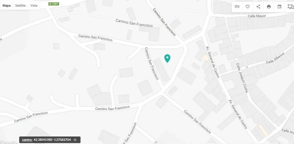 Conjunto de seis terrenos urbanos en venta en Sádaba