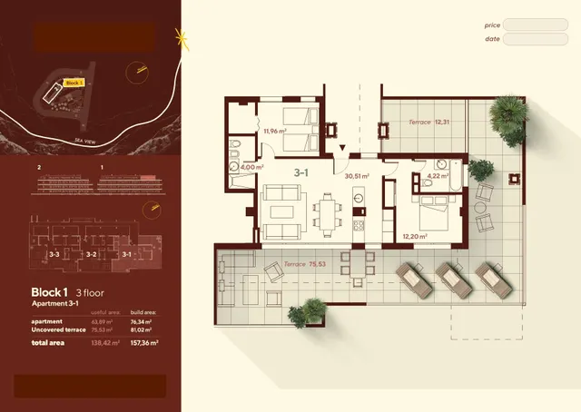 Ático 3 habitaciones 137m² en venta - Calaburra - Chaparral — 25