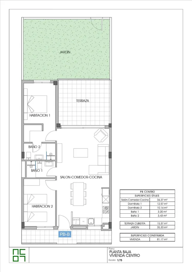 Ático 2 habitaciones 130m² en venta - Las Azaleas - Alkadir — 24