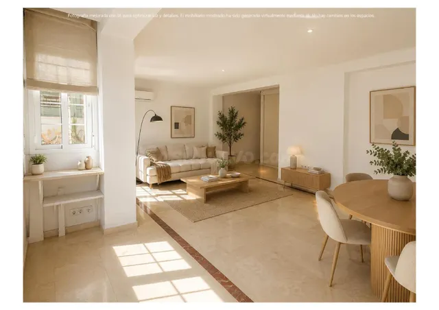 Piso exterior con salón amplio en Los Remedios - foto 2