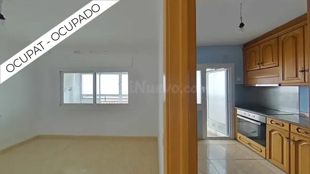 PISO OCUPADO 3 habitaciones, BALCÓN; PLANTA 4 CON ASCENSOR, 