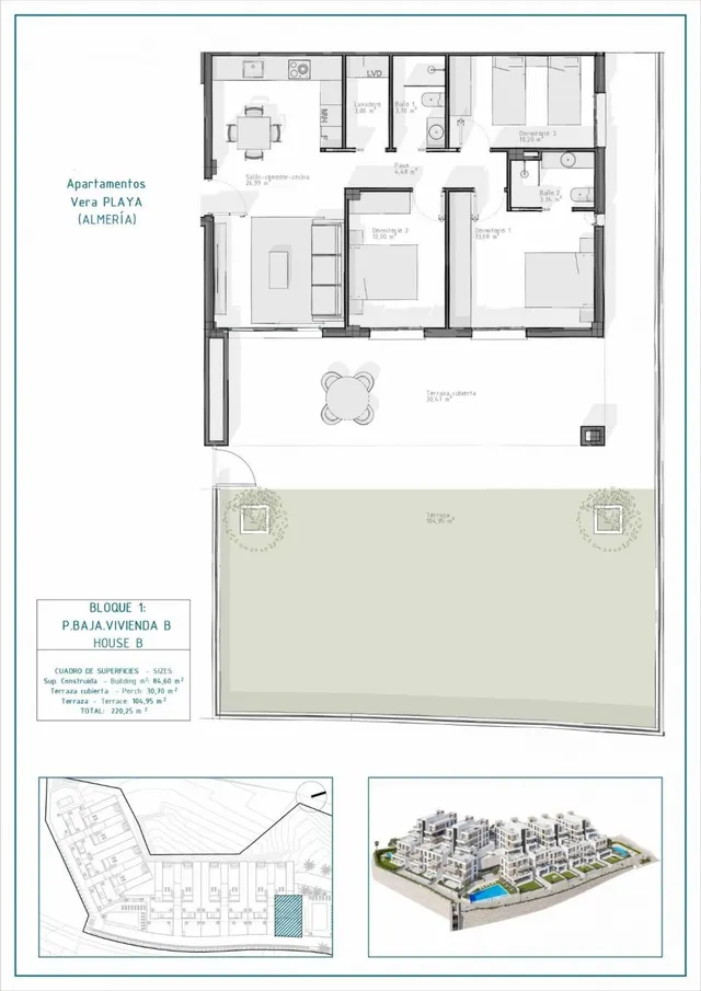 Apartamento 3 habitaciones 84m² en venta - Las Salinas — 9